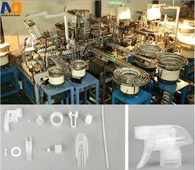 Машина за склапање прскалице са окидачем